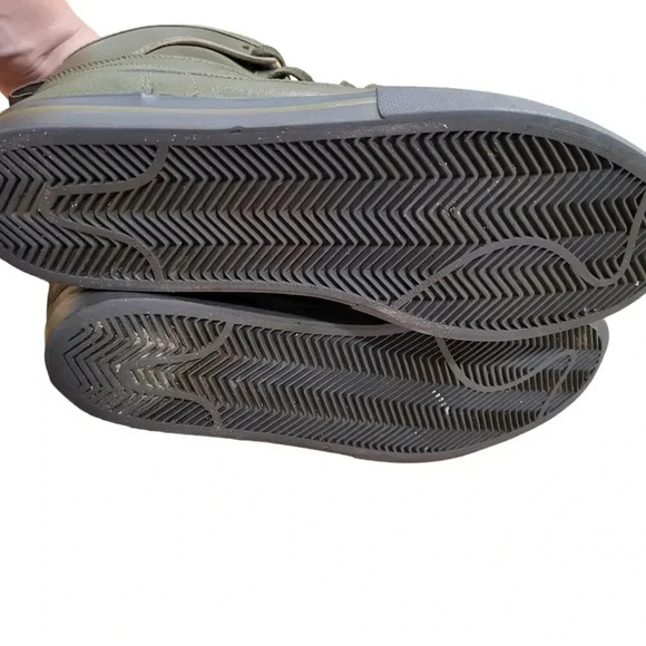 RARE BIG NIKE High AC - Tonal Green - Men's US shoe sz 10 2012 - Picture 10 of 11